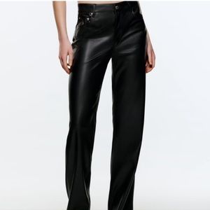 Zara Leather Pants